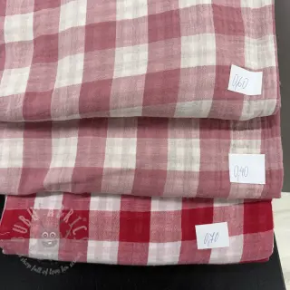 Pakiet tkanin double gauze 2496