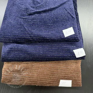 Paczka tkanin VELVET LUREX 001