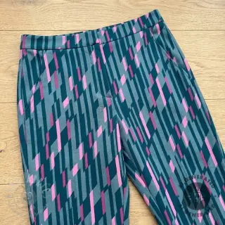 Tkaniny wieczorowe i damskie PUNTA DI ROMA Abstract dark mint