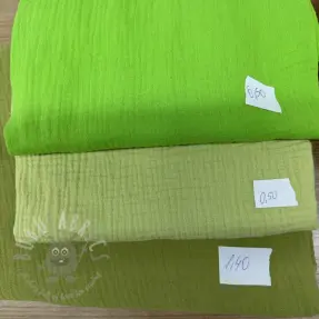 Pakiet tkanin muślin ORGANIC 637