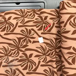 Wiskoza RADIANCE Palmtrees peach 2nd class