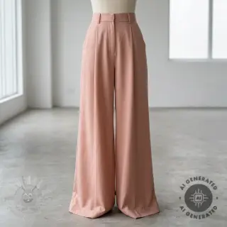 TENCEL z lnem old salmon