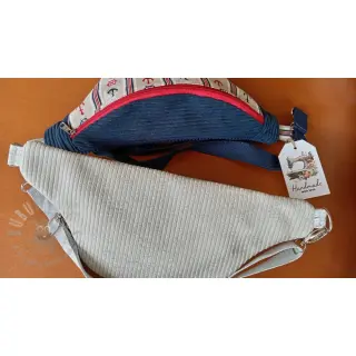 Sztruks HUGGY silver