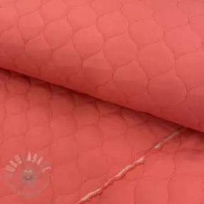 Pikowana tkanina Round coral