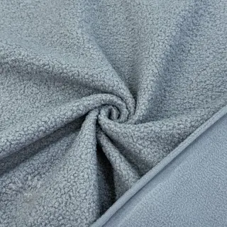 Fleece TEDDY DOUBLE SIDED pale turquoise