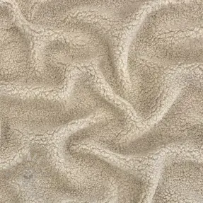 Tkanina płaszczowa TEDDY light sand