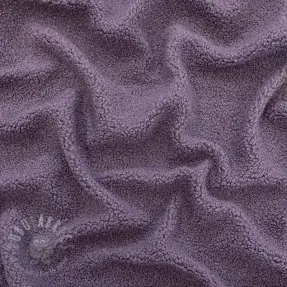 Tkanina płaszczowa TEDDY purple