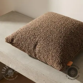 Tkanina płaszczowa TEDDY taupe