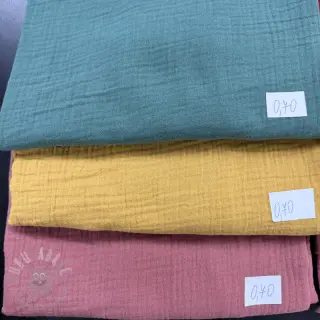 Pakiet tkanin double gauze 2506