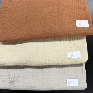 Pakiet tkanin double gauze 2510