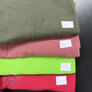 Pakiet tkanin double gauze 2513