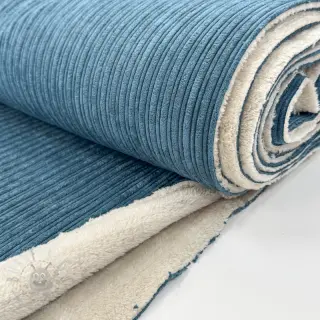 Sztruks Cofur fleece petrol