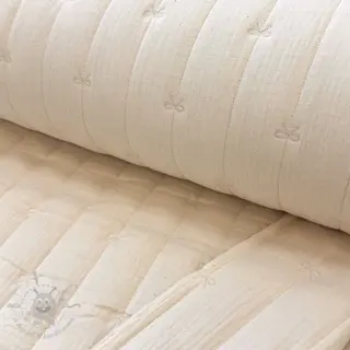 Muślin double gauze STEPPED Bows natural