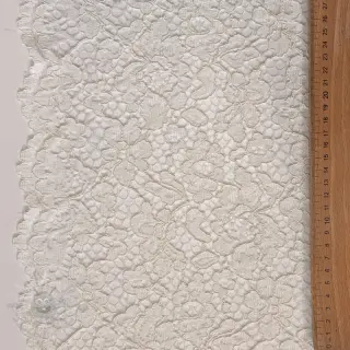 Koronka Scallop off white