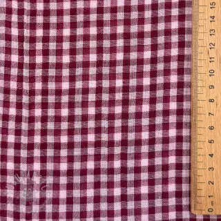 Muślin double gauze YARN DYED Stripes and checks design F