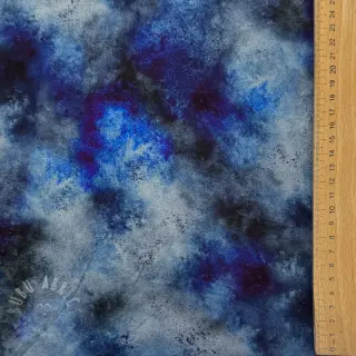 Dresówka TIE-DYE blue digital print