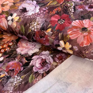 Dresówka Flowers Andrea brown digital print