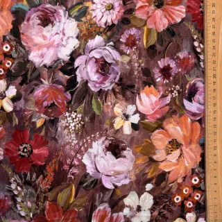 Dresówka Flowers Andrea brown digital print