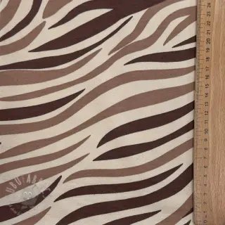 Dresówka drapana Animal skin brown SIMPLY NATURAL