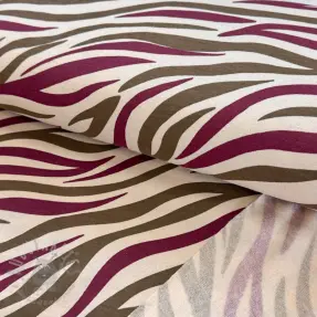 Dresówka drapana Animal skin burgundy SIMPLY NATURAL