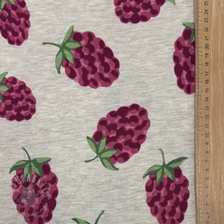 Jersey Raspberries ecru melange