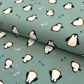 Jersey Penguins sage digital print