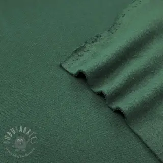 Dresówka drapana JOGGING dark green