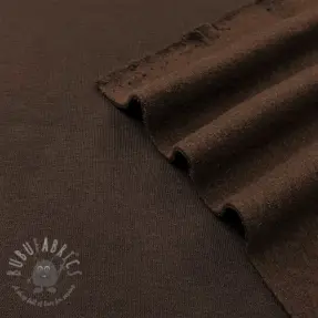 Dresówka drapana JOGGING dark brown