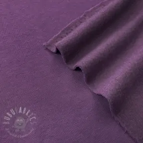 Dresówka drapana JOGGING dark purple