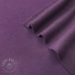Dresówka drapana JOGGING dark purple
