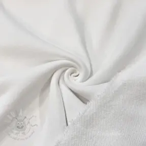 Dresówka COTTON white