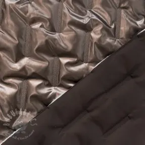 Pikowana tkanina Metallic bronze