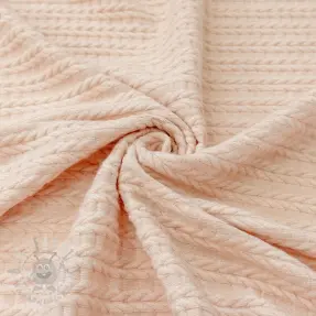 Dzianina swetrowa LIGHT ANGORA CABLY light salmon