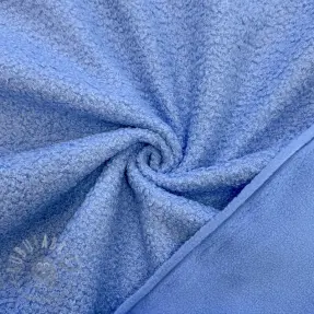 Fleece TEDDY DOUBLE SIDED light blue