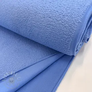 Fleece TEDDY DOUBLE SIDED light blue