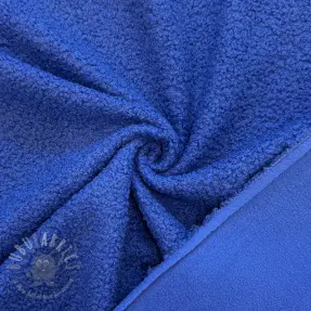 Fleece TEDDY DOUBLE SIDED cobalt