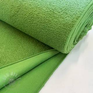 Fleece TEDDY DOUBLE SIDED green