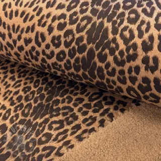 Tkanina płaszczowa TEDDY SUEDE Panther LEO light brown