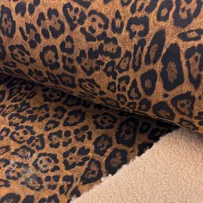 Tkanina płaszczowa TEDDY SUEDE Panther light brown