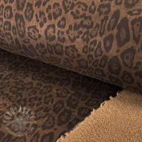 Tkanina płaszczowa TEDDY SUEDE Panther brown