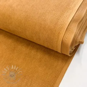 Sztruks BABY RIB STRETCH ochre