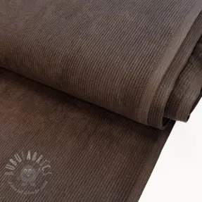 Sztruks BABY RIB STRETCH choco
