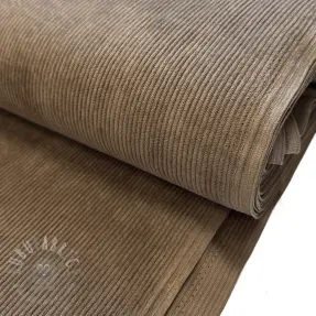 Sztruks BABY RIB STRETCH taupe