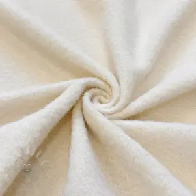 Tkanina płaszczowa Fancy wool touch ecru