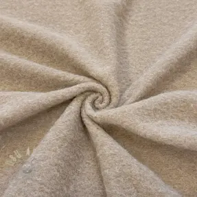 Tkanina płaszczowa Fancy wool touch sand