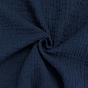 Podwójna gaza/muslin navy