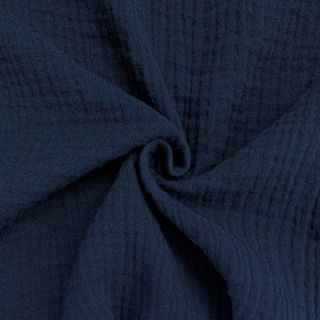 Podwójna gaza/muslin navy