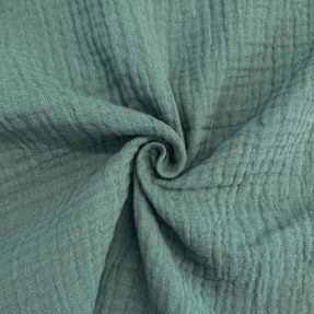 Podwójna gaza/muslin green