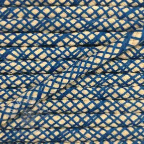 Bawełniany sznur 1 cm blue