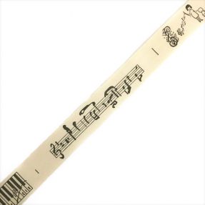 Bawełniana taśma Music piano